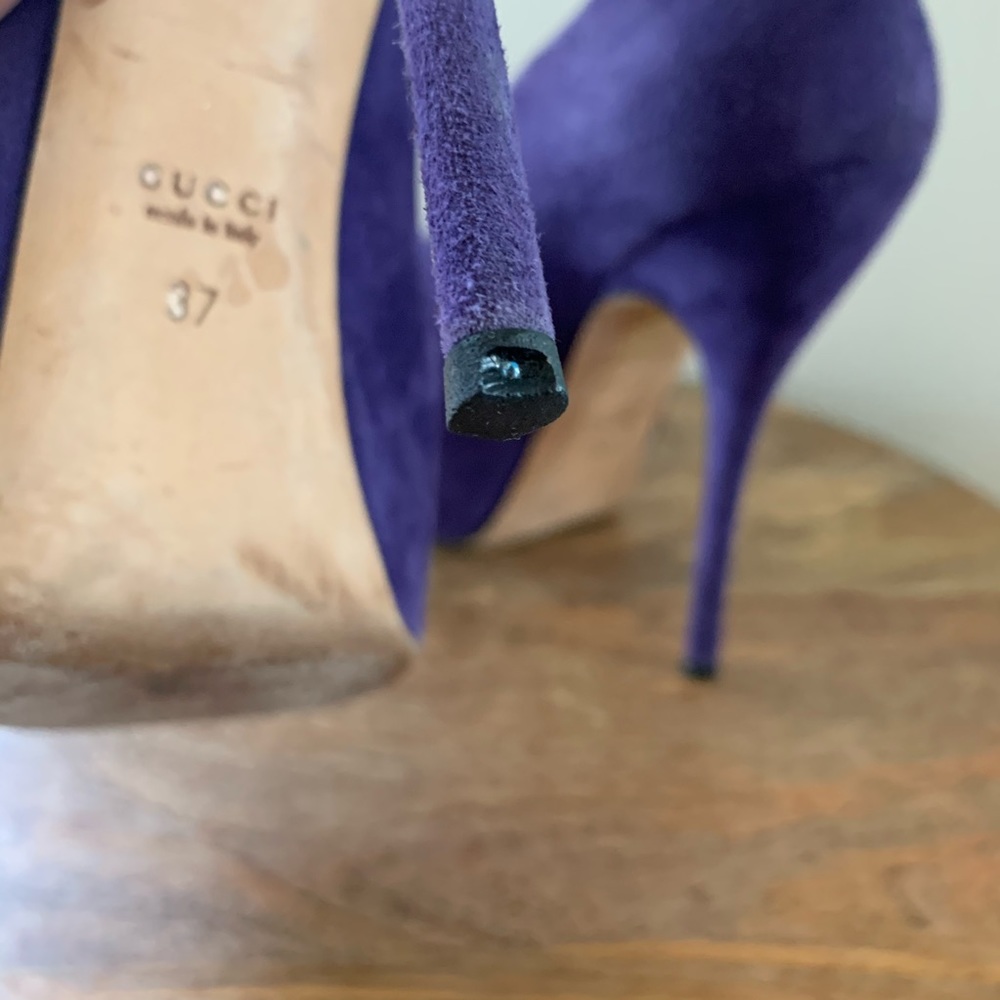 Gucci Sofia Platform Peep Toe Style 252133 - image 6